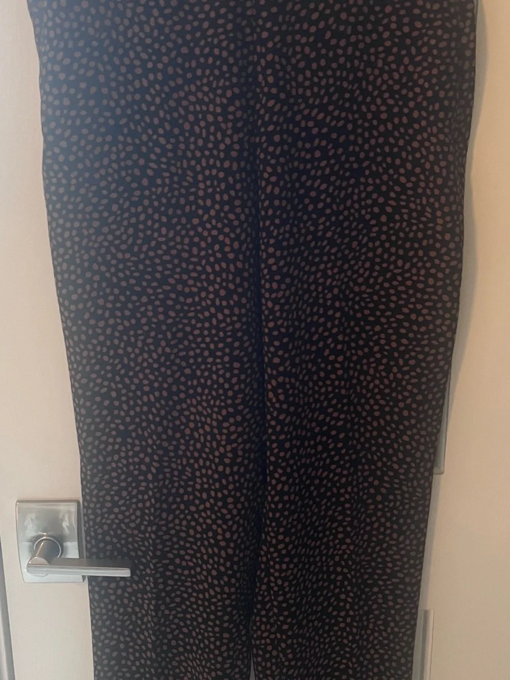 J Crew Women’s Pants. Lightweight, wrinkle free, two pairs black & black/brown.